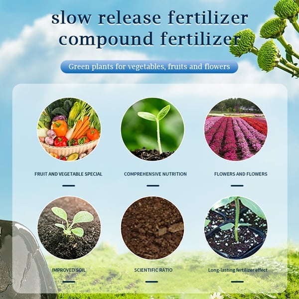 🔥2026 Hot Sale 50%OFF 🌞Home Gardening Universal Slow-Release Tablet Organic Fertilizer