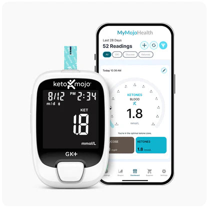 Essential Keto-Mojo Blood Glucose & Ketone Meter Kit