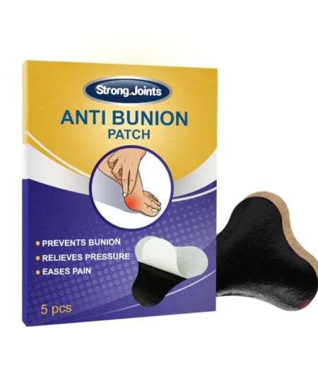 Strong joint patch against bunions