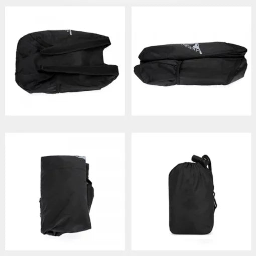 Foldable backpack for cycling and hiking