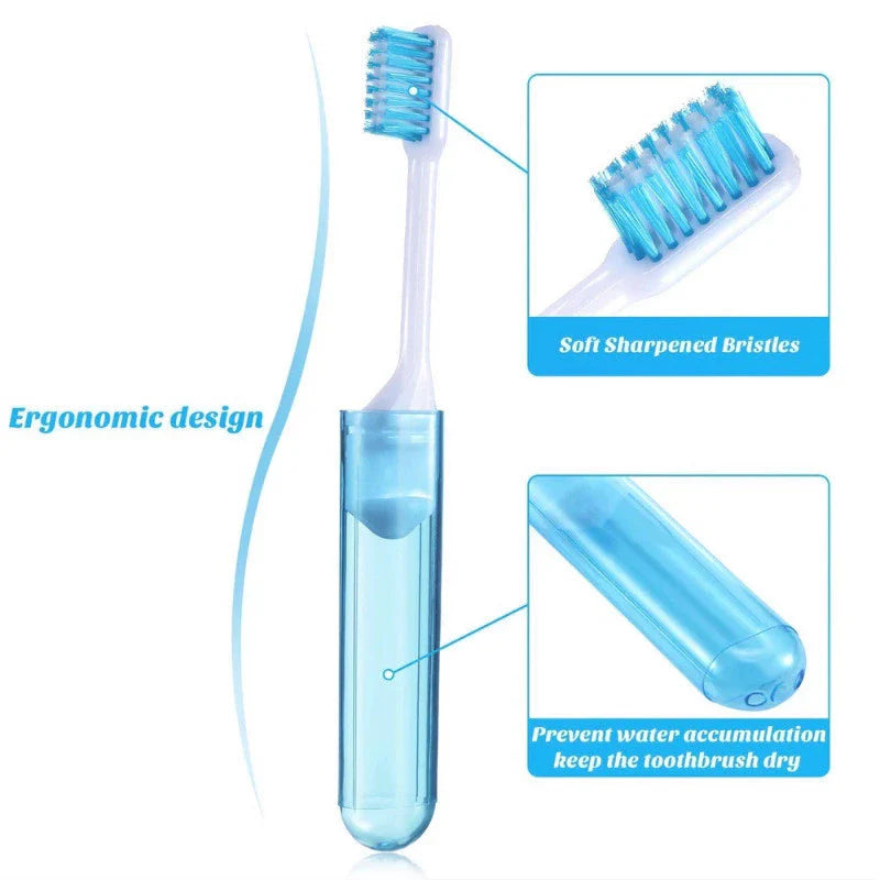 Portable Folding Toothbrush