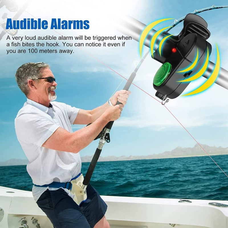 🔥Last Day 50% OFF -🎣Fishing Bite Alarm with Sound & LED Light