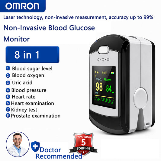 🔥Omron 8-in-1 non-invasive blood glucose meter