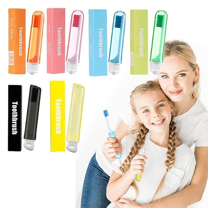 Portable Folding Toothbrush