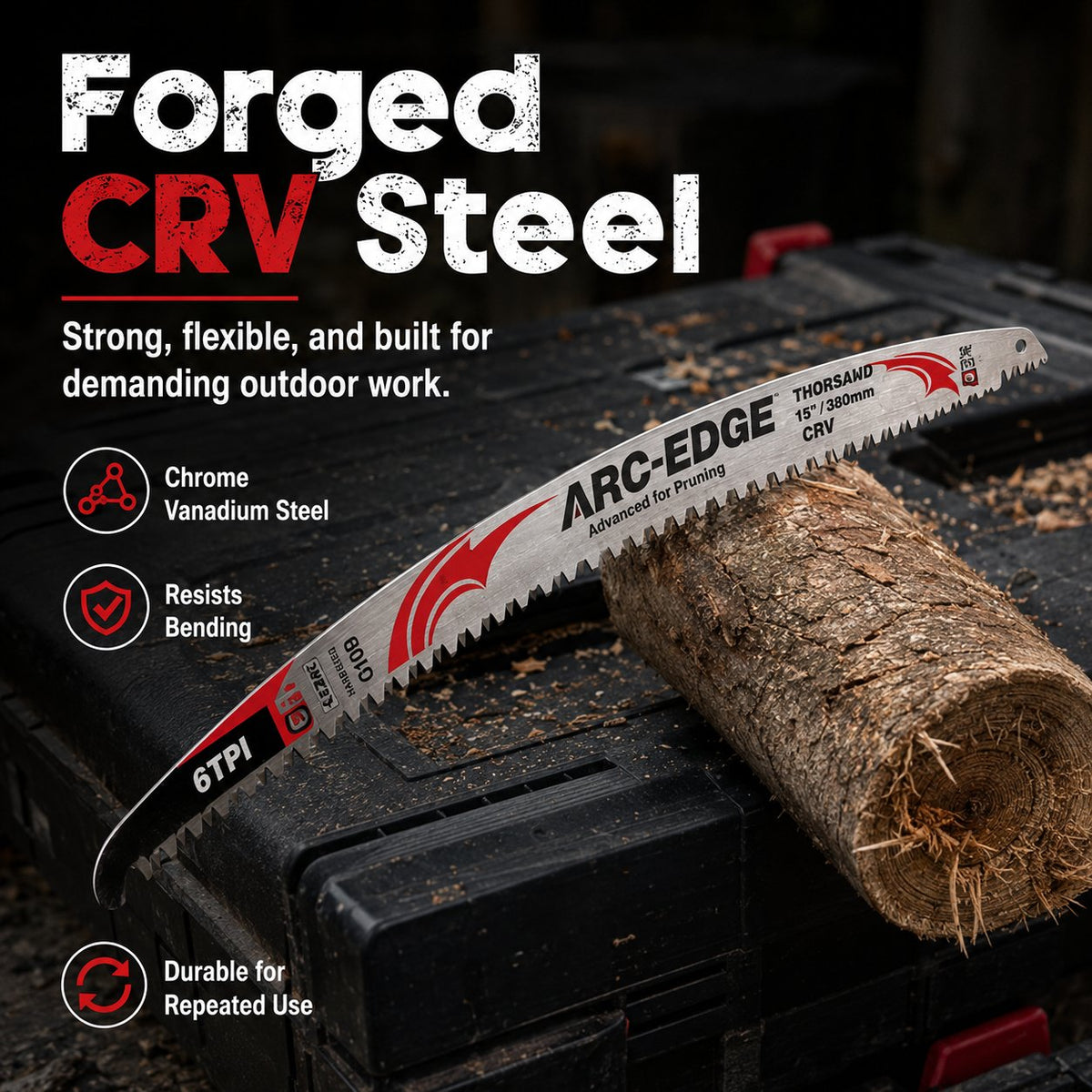 15-Inch Curved Pruning Saw Blades
