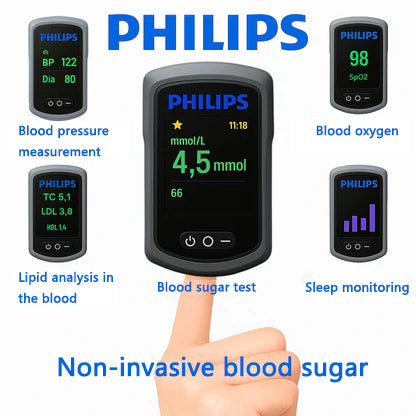 【PHILIPS】 Non-Invasive Blood Glucose Meter 2026