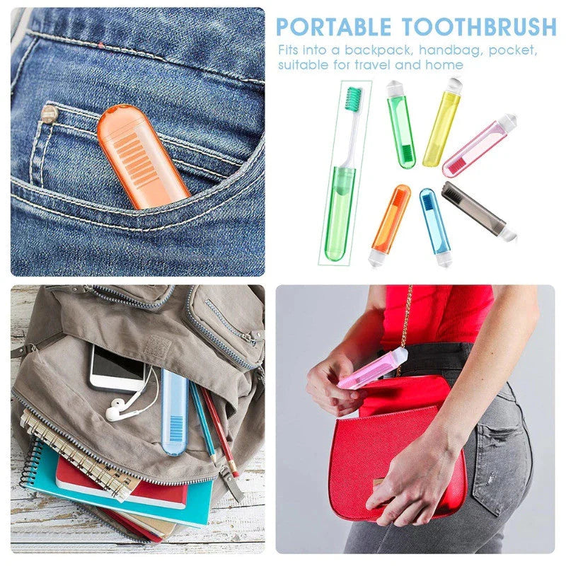 Portable Folding Toothbrush