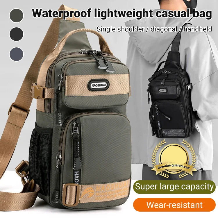 2025 Adjustable Oxford fabric casual chest bag