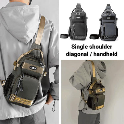2025 Adjustable Oxford fabric casual chest bag