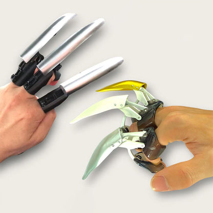 🐺 50% OFF! 🦷 Retractable Wolf Claw – Mechanical Finger Toy & Cool ✨