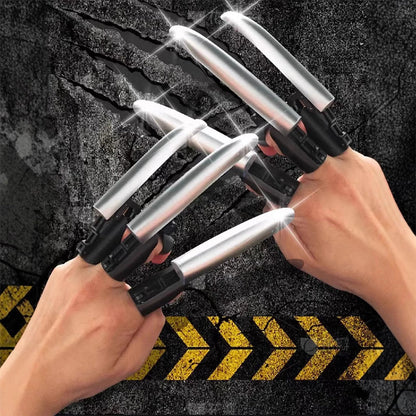 🐺 50% OFF! 🦷 Retractable Wolf Claw – Mechanical Finger Toy & Cool ✨