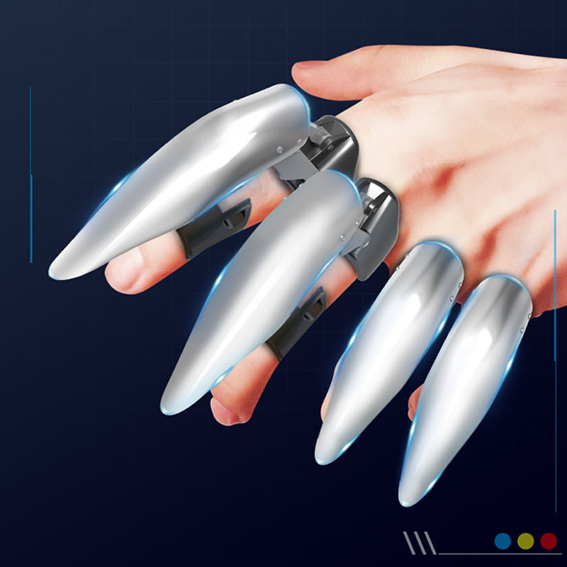 🐺 50% OFF! 🦷 Retractable Wolf Claw – Mechanical Finger Toy & Cool ✨