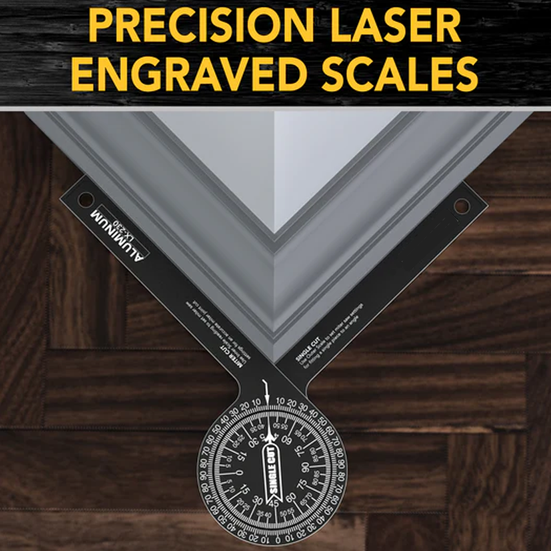 📐 50% OFF! 🔧 7-Inch Miter Saw Protractor – Precise, durable & easy to read – Ideal for accurate angle cuts & DIY projects 🪚