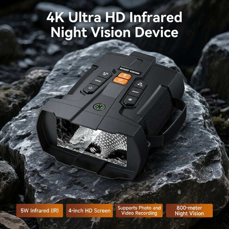 HD infrared night vision binoculars with a range of 800 m & | ✈️ Free shipping