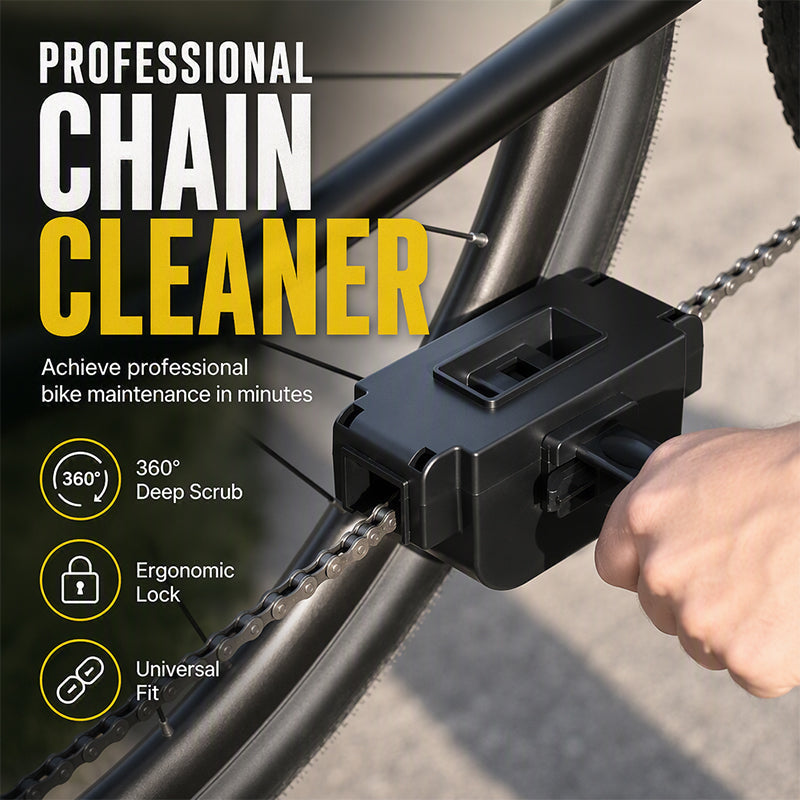 🚴 50% OFF!🔥 Deep-Cleaning Chain Cleaner – 74 brushes, professional-grade clean & fast – Ideal for MTB, road bikes & e-bikes 🔧