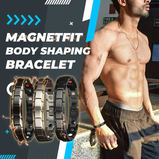 Men Steel Hard Triple Infrared Bracelet (A Steady Stream Of Opposite Sex!)